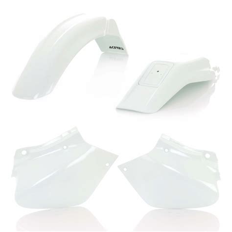 Kit Plásticos Acerbis Honda XR 250 R 96 04 XR 400 R 96 04 Blanco