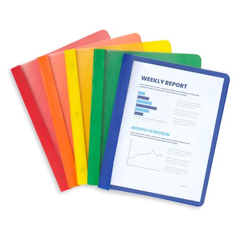 Plastic Report Covers