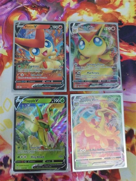 Sword Shield Battle Styles Victini V 021 163 Ultra Rare