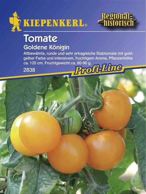 Kiepenkerl Tomaten Spezialität Goldene Königin Bloomling Deutschland