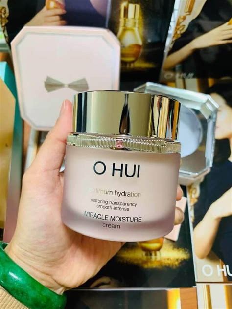 Kem Dưỡng ẩm Ohui Hồng Miracle Moisture Cream Upsize 100ml Hanquocstyle