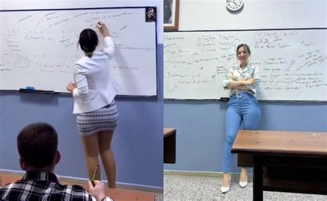 Turquía Maestra de química se hace viral en TikTok VIDEO