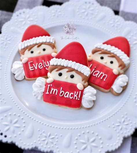 Elf On A Shelf Cookie Cutter Fondant Cutter Clay Cutter Etsy