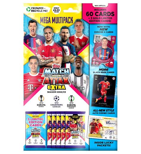 Topps Champions League Match Attax Extra 202223 Mega Multipack