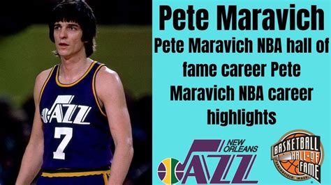 Pete Maravich NBA hall of fame career | Pete Maravich NBA career ...