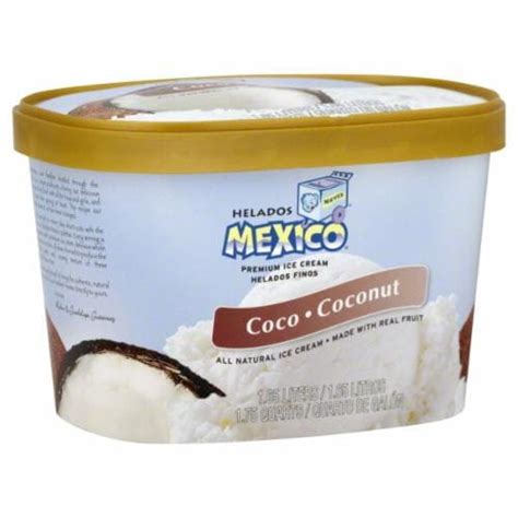 Helados De Mexico Coconut Ice Cream 56 Fl Oz Kroger