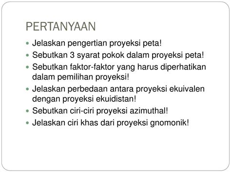 Ppt Proyeksi Koordinat Dan Skala Peta Powerpoint Presentation Free