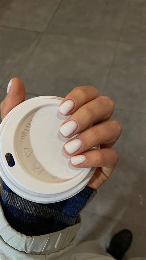 Pin By Space Of Aesthetics On Nls Simple Nails Squoval Nails Gel Nails