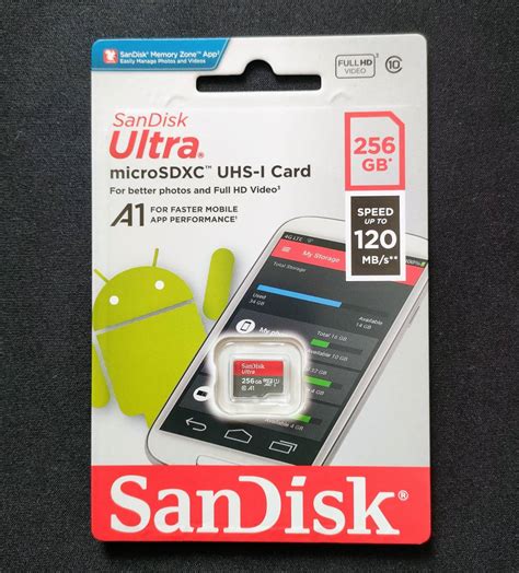 新品 送料無料 256gb Microsdxcカード マイクロsd Sandisk Ultra Class10 Uhs I A1 120mb