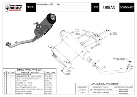 Komplette Auspuffanlage Kat Mivv Urban Edelstahl Mbk Skycruiser