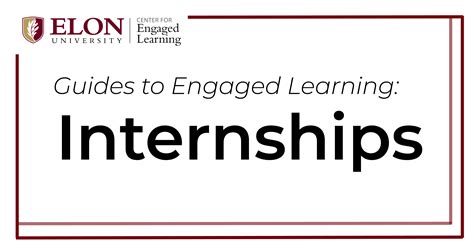 Internships Center For Engaged Learning