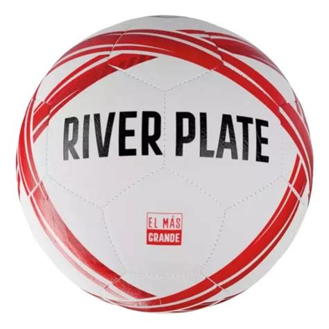 Pelota Futbol Drb Estadios River Plate N Color Blanco Rojo