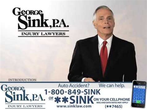 GEORGE SINK P A INJURY LAWYERS TV COMMERCIAL AUTO ACCIDENT VIMEO