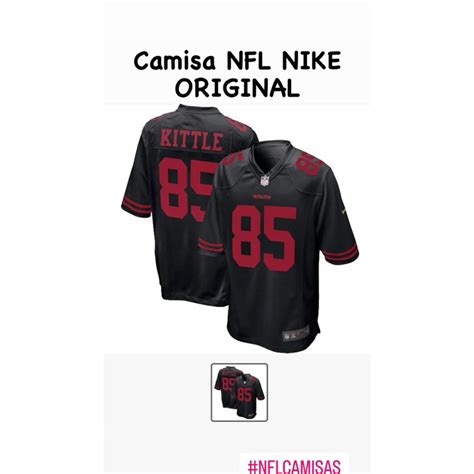 Camisa Nike San Francisco 49ers Kittle 85 Game Team Colour Jersey