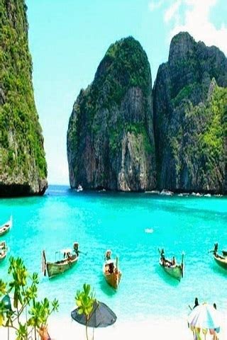 Tailandia Fondo De Pantalla Para Iphone Cuerpo De Agua Paisaje Natural