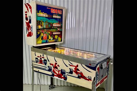 1976 Williams Industries Grand Prix Pinball Machine Pcarmarket