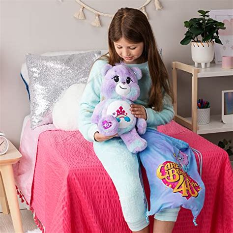 Care Bears Care A Lot Bear 40th Anniversary Slumber Party Set Amazon