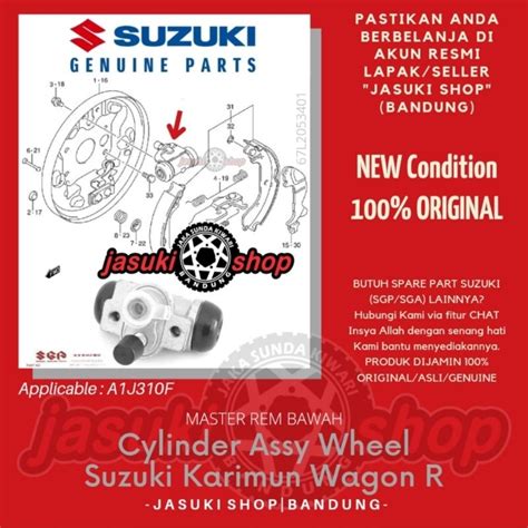 Jual Cylinder Assy Wheel Master Rem Bawah Suzuki Karimun Wagon R Ga Gl