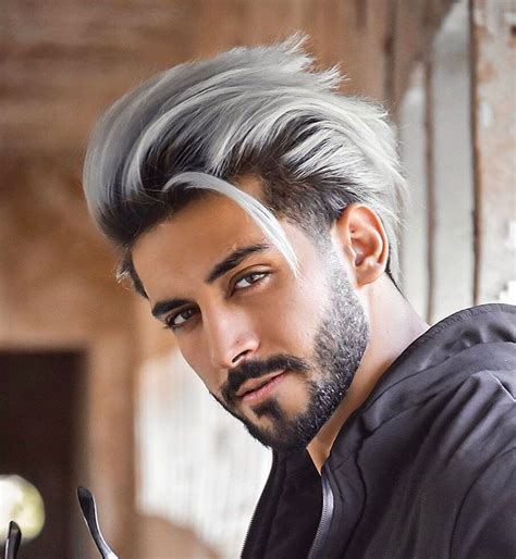 Black And White Hairstyles Male