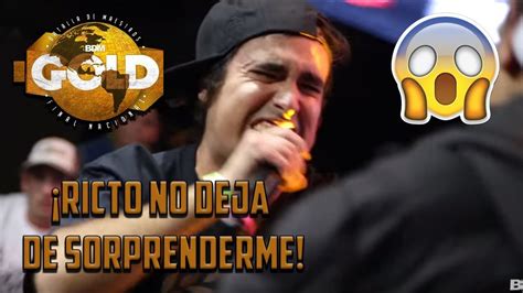 Ricto No Deja De Sorprenderme Reacci N Teorema Vs Ricto Bdm Gold