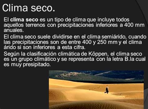 Tipos De Clima Rido O Seco Blog Did Ctico