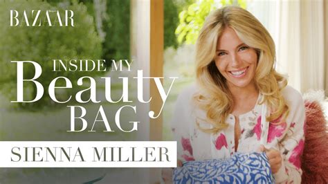 Sienna Miller Inside My Beauty Bag Bazaar UK YouTube