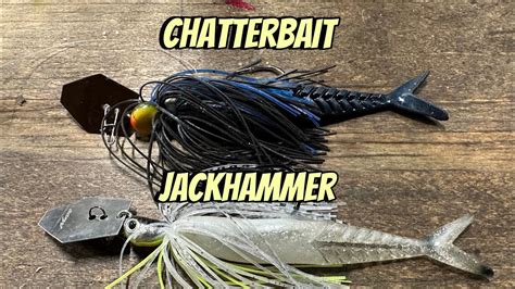 Original Chatterbait V S Jackhammerwhat Every Angler Should Know