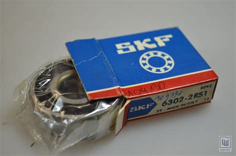 Preview: SKF 6302-2RS1 / 63022RS1, Rillenkugellager - NEU