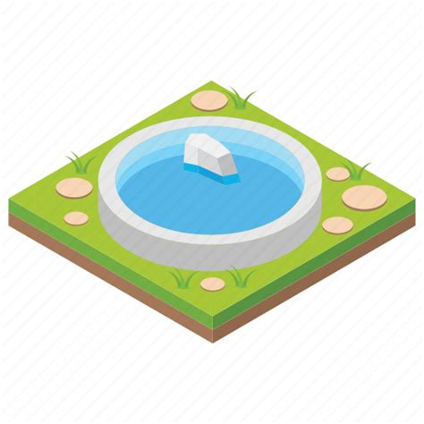 Cityscape Hydro Plant Irrigation Pool Water Reservoir Icon Download On Iconfinder