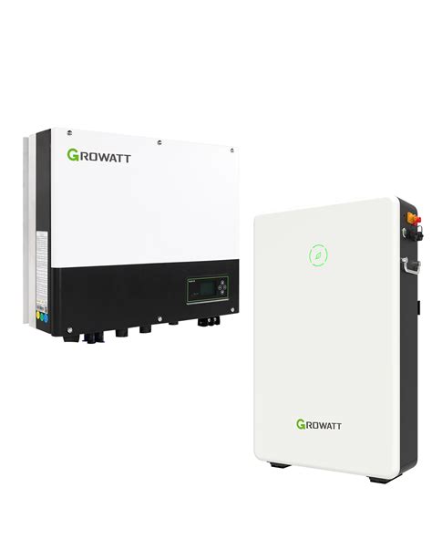 Growatt SPH 5kW Inverter 6 5kWh Battery Solar Trading UK Ltd