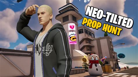 Neo Tilted Prop Hunt ⭐ Antiviii Fortnite Creative Map Code