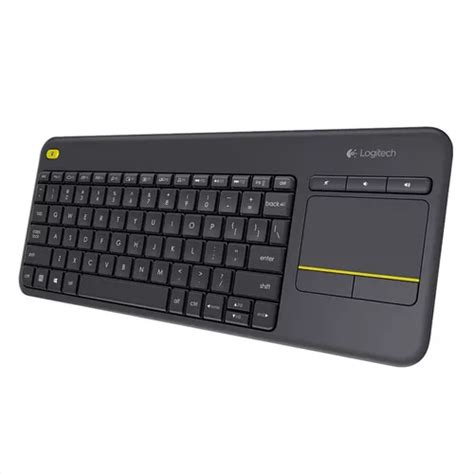 Teclado Logitech K400 Plus Touch Sem Fio Para Pc Android Tv Parcelamento Sem Juros