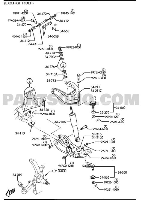 2 Chassis Axle Suspension Brake And Steering Mazda Bt 50 Europe 07 2008 Parts Catalogs Partsouq