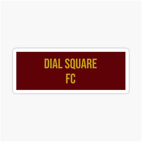 Dial Square Fc Sticker By N1kolas Redbubble
