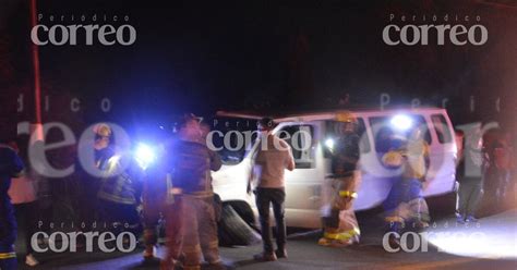 Aparatoso Choque En La Carretera San Miguel De Allende Dolores Hidalgo Deja Ocho Lesionados