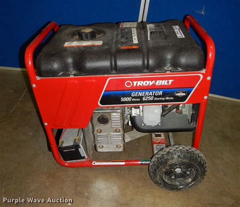 Troy Bilt 030343 Generator In Manhattan KS Item EC9967 Sold Purple