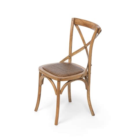 Wooden Cross Back Chair Preorder The French Table