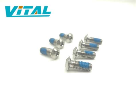 Vitaltitanium Titanium Bolt M6x15mm Pitch 1 0มม Torx สกรหว T25เกรด5