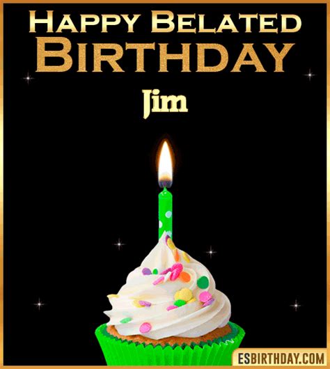 Happy Birthday Jim GIF 🎂 Images Animated Wishes【28 GiFs】