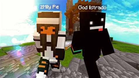 A Dupla Perfeita Do Bedwars No Mcpe Feat Godlizztrado Youtube