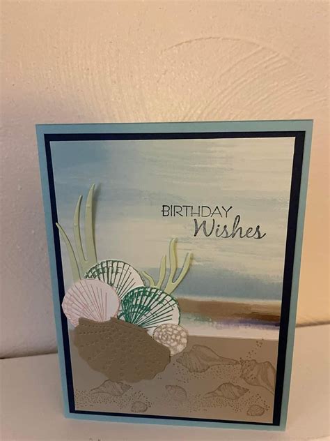 Stampin Up Seaside Bay Sneak Peek With Video Tutorial Artofit