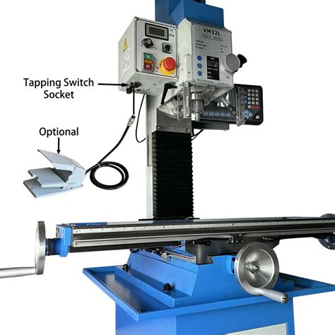 Vm L D X Benchtop Milling Machine Variable Speed Rpm