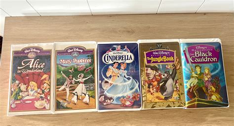 Vintage Walt Disney Masterpiece Collection VHS Tapes Movies SOLD ...