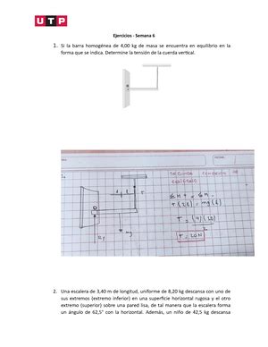 Ejercicios por resolver unidades Fisica Calculo Aplicado a la Física