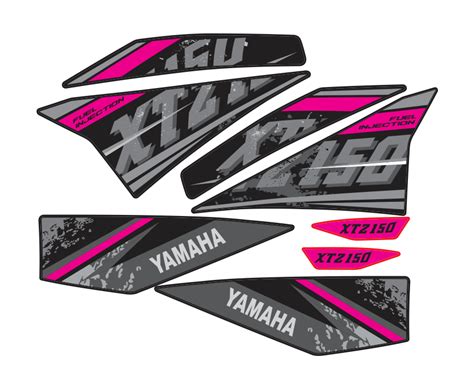 XTZ 150 TIPO ORIGINAL GRIS FUCSIA COMPLETO Calcas Monkey