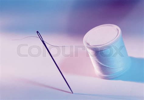 Needle and thread | Stock image | Colourbox