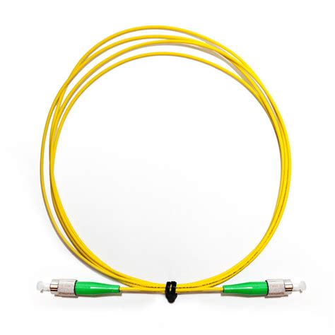 Fiber Optic Cable Patch Cord Singlemode Simplex Fcapc To Fcapc 2m