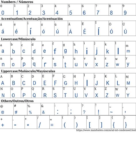 Arial Mt Condensed Free Font Download Maisfontes