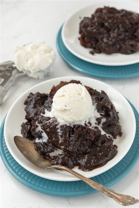 Slow Cooker Brownie Pudding Crazy For Crust