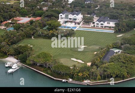 Aerial views of Tiger Woods' new USD 60,000,000 mansion Featuring: Atmosphere Where: Jupiter ...